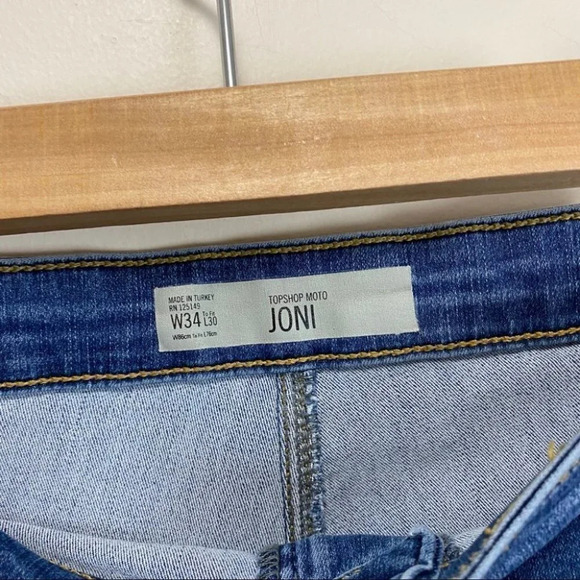Topshop Moto Joni jeans size 34 - Picture 6 of 9